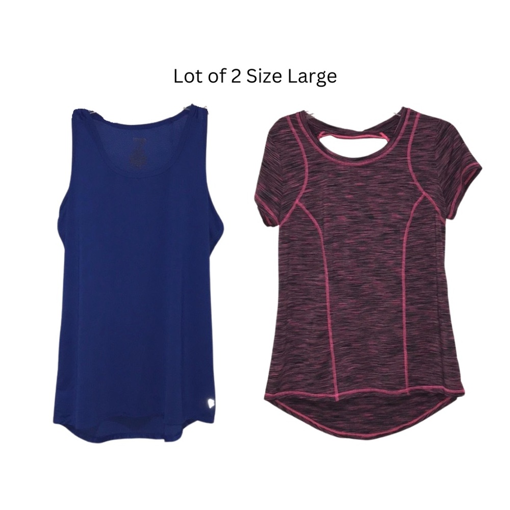 Lot of 2 Women’s Sport Tanks Size Large (avail individually in closet)